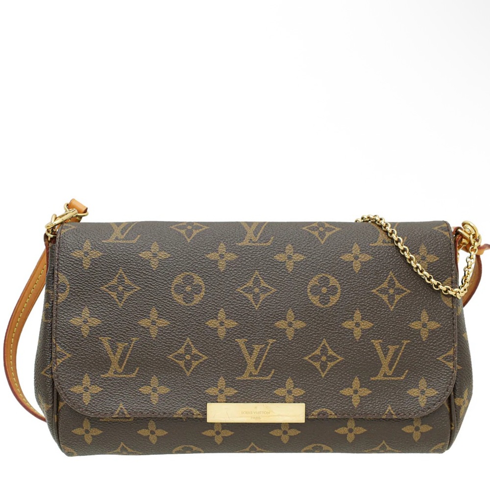 ouis Vuitton Favorite MM Monogram Crossbody Bag